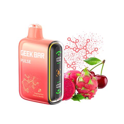 Geek Bar Pulse 10000 Puffs-Cherry Bomb (Sagittarius)