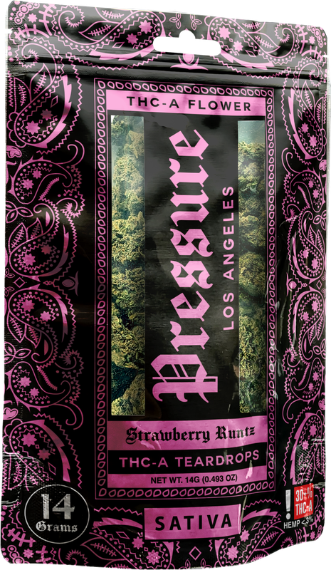Pressure THCA Flower 14g Strawberry Runtz - Sativa