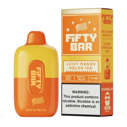 Fifty Bar 6500 - Juicy Mango Melon Ice