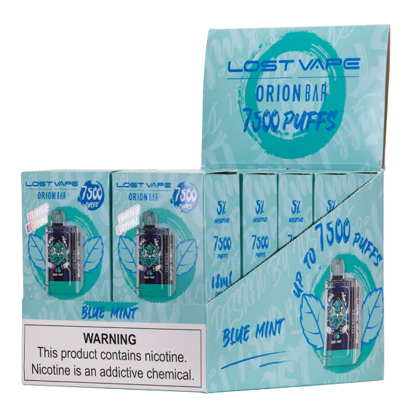 Orion Bar 7500 Puff - Blue Mint Box