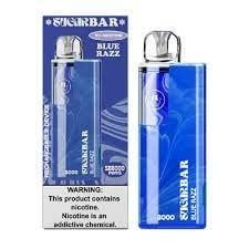 Sugarbar SB8000 Blue Razz 10PK Box