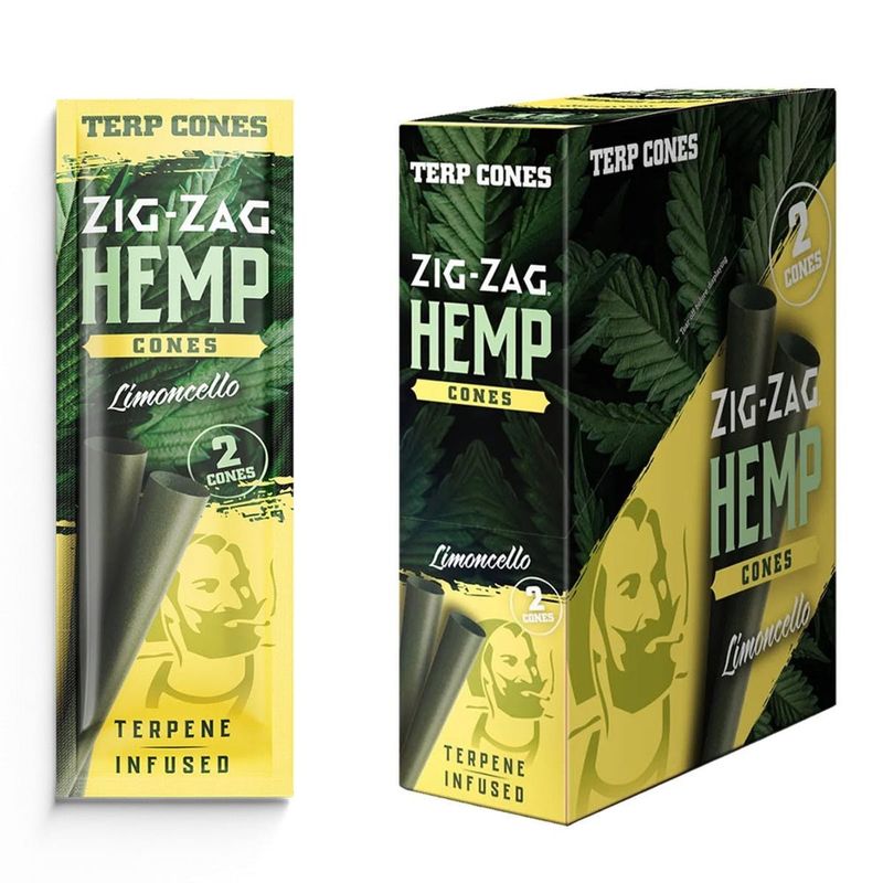 Zig-Zag Infused Hemp Cones
