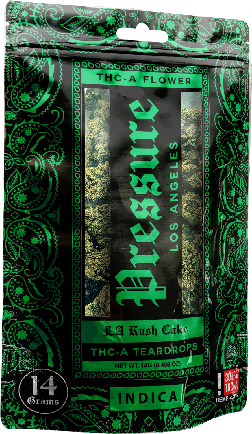 Pressure THCA Flower 14g LA Kush Cake - Indica
