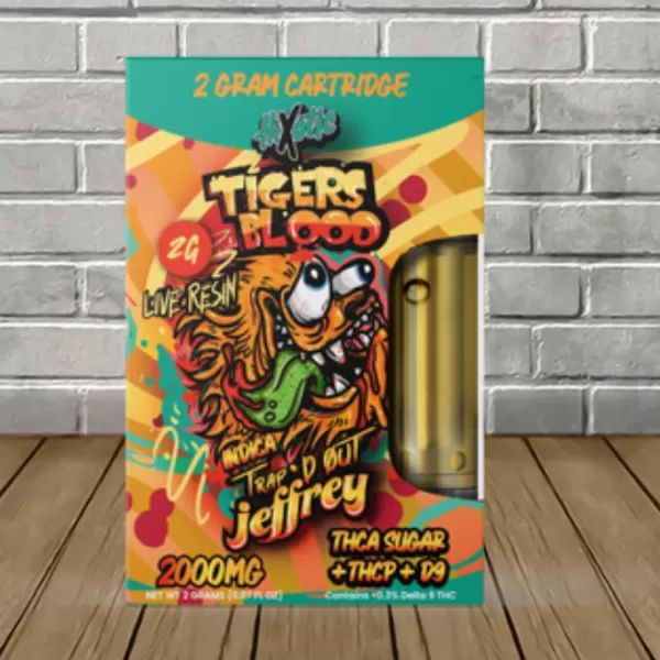 Trap’d Out Jeffrey Tigers Blood 2G Cart