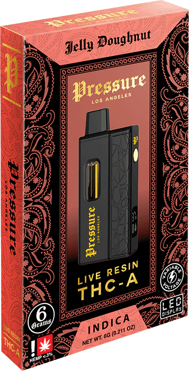 Pressure Live Resin THCA 6G Jelly Doughnut