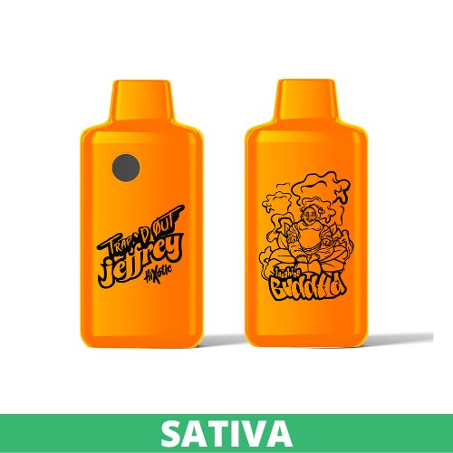 HiXotic Trap’d Out 3g Laughing Buddha Disposable PHC+THCP+D8+D9+THCu+THCA Sauce