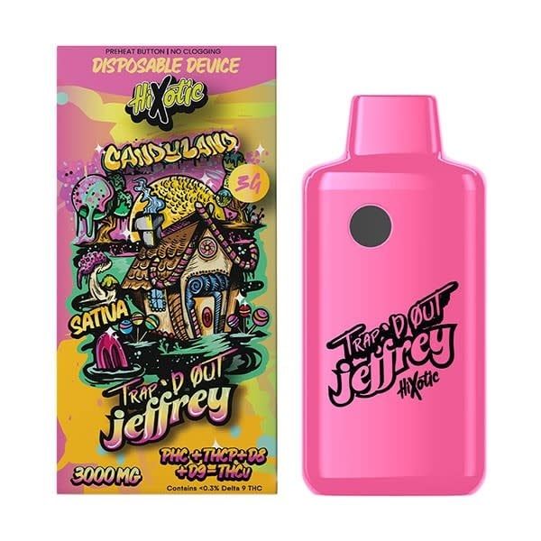 HiXotic Trap’d Out 3g Candyland Disposable PHC+THCP+D8+D9+THCu+THCA Sauce