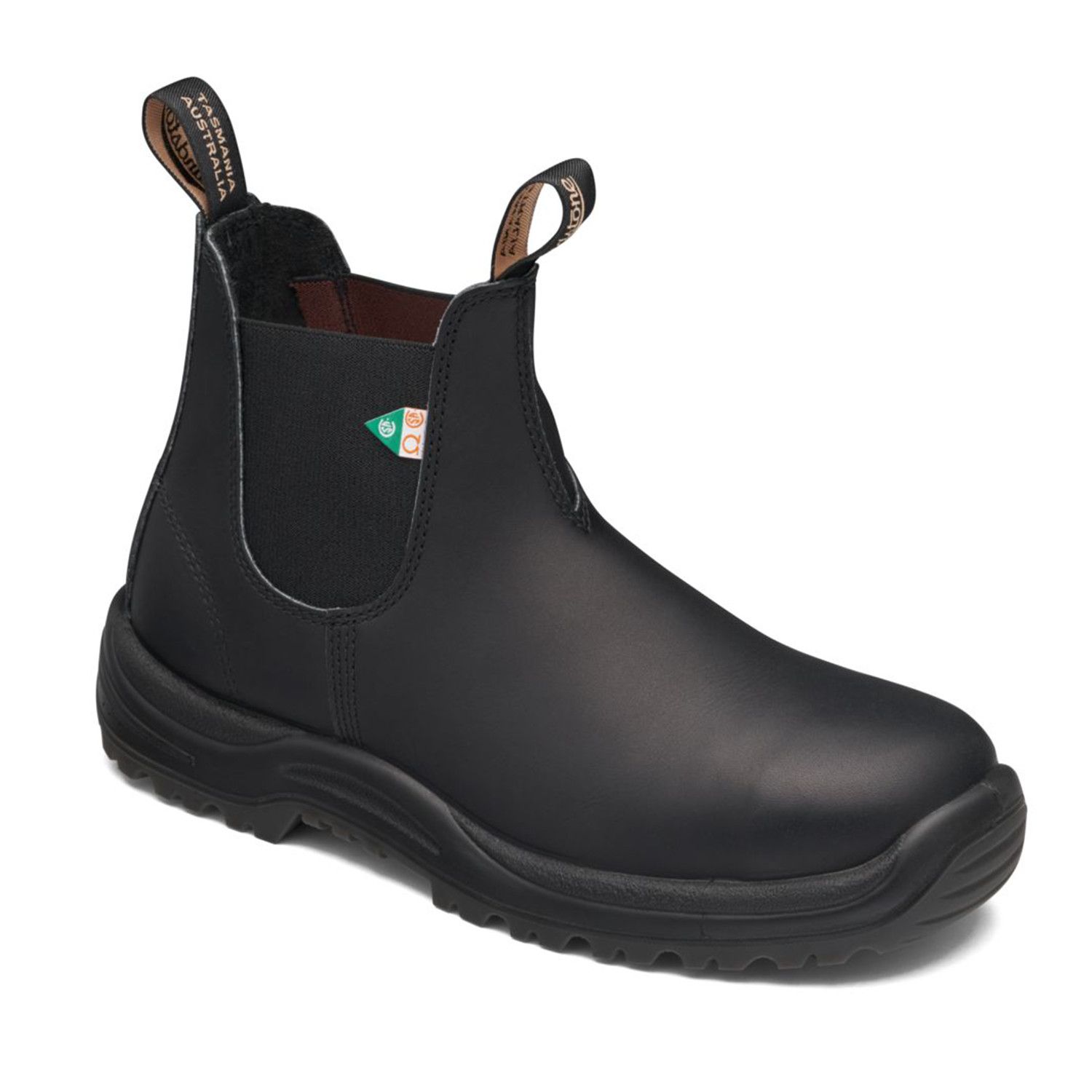 BLUNDSTONE 163 CSA BLACK AUS/UK SIZING