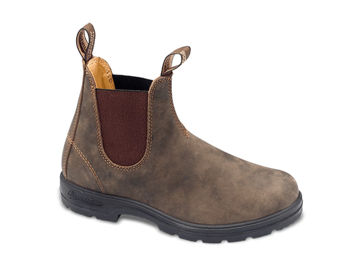 BLUNDSTONE 585 RUSTIC BROWN AUS/UK SIZING