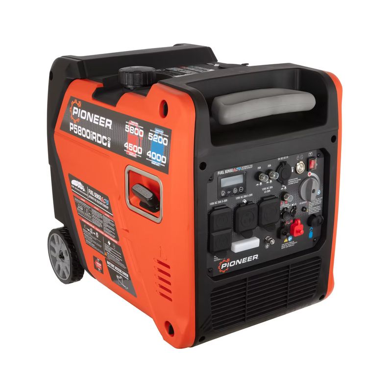 Pioneer 5800Watt Dual Fuel Remote Start Inverter Generator