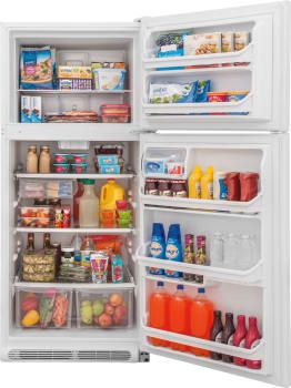 Frigidaire 20 cft Refrigerator, Color: FFTR2021TW WHITE