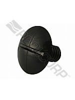 Black Plastic Wheel Screw