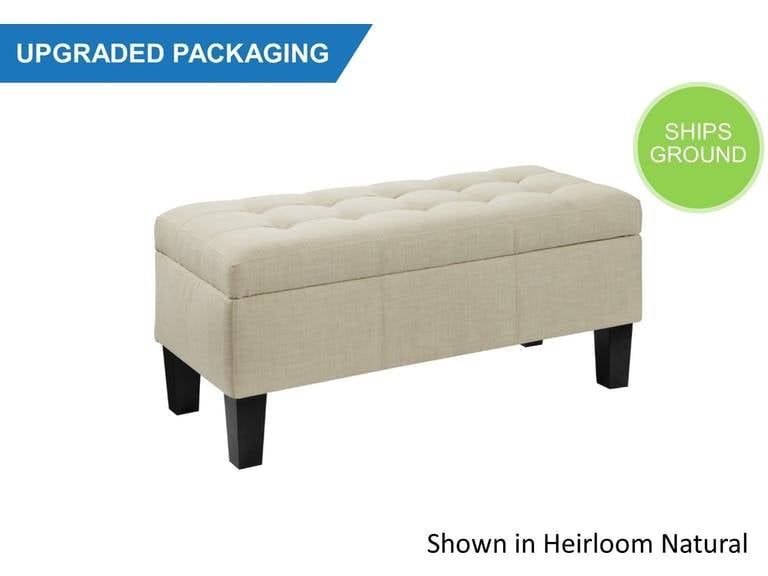 Ziggy Storage Ottoman