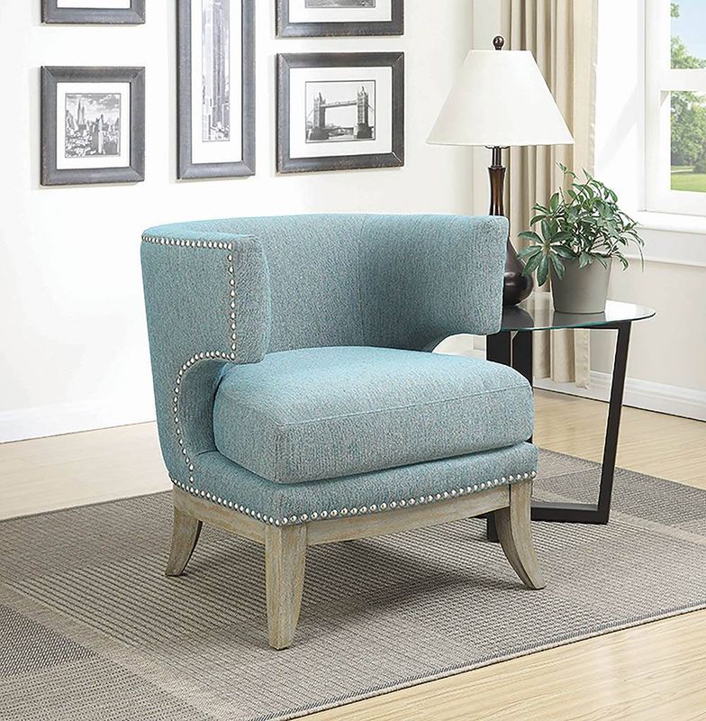 Blue Accent Chair