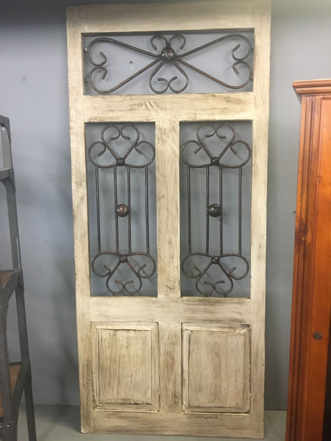 Wood Door: Open