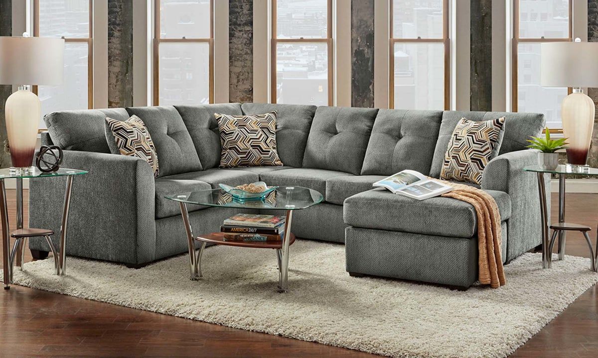 Kelly Gray Sectional