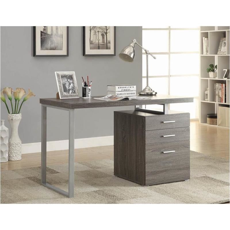 Weathered Gray Desk