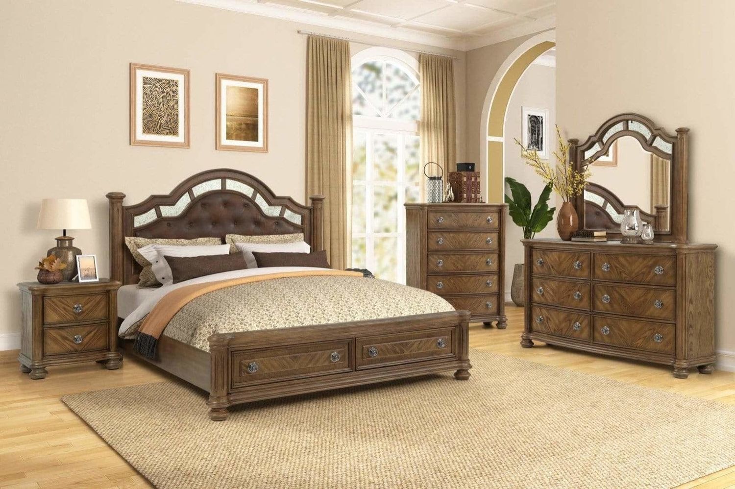Karla Queen Storage Bed