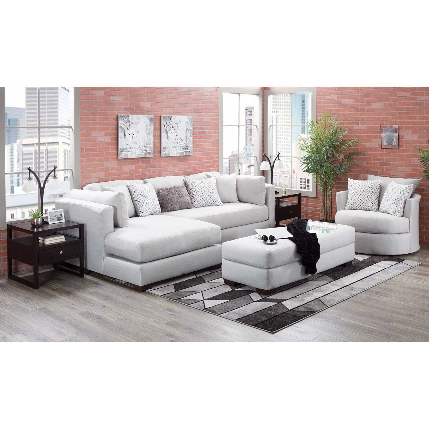 Parker Silver Swivel Chair