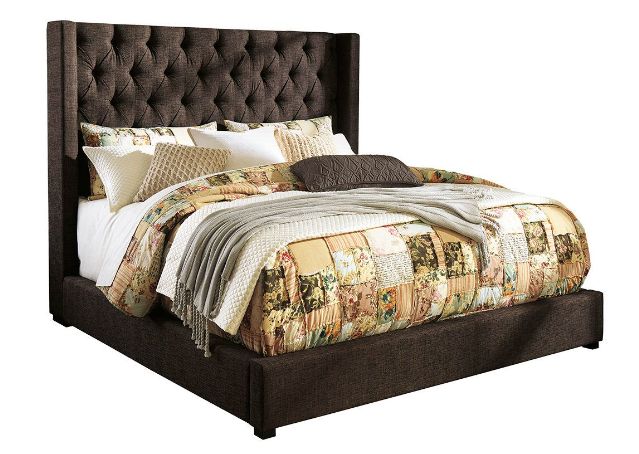Tivoli Sand King Upholstered Bed