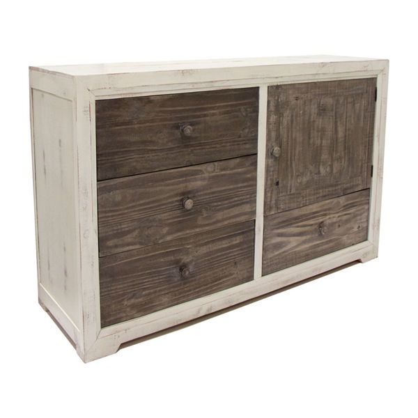 Windjammer Dresser Nero White