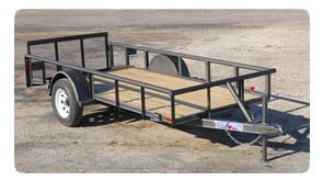 Texas Bragg 6x10 Utility Trailer W/Dove Tail