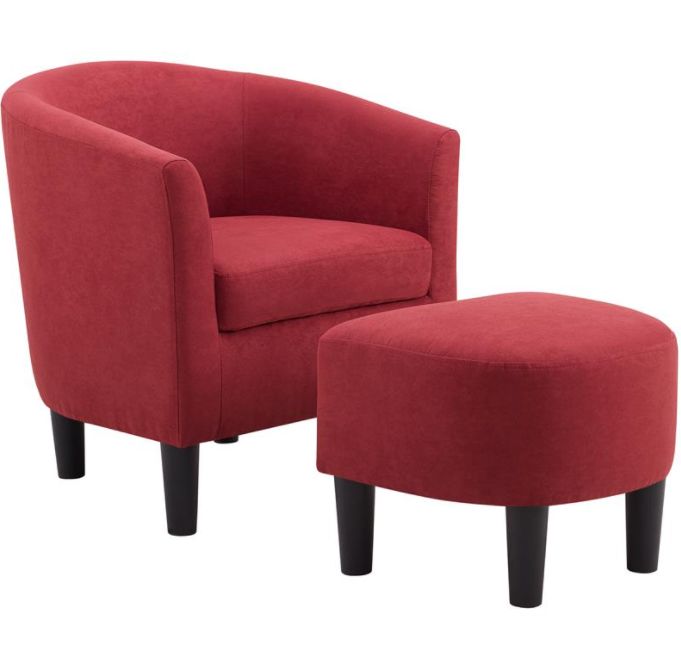Red Accent Chair