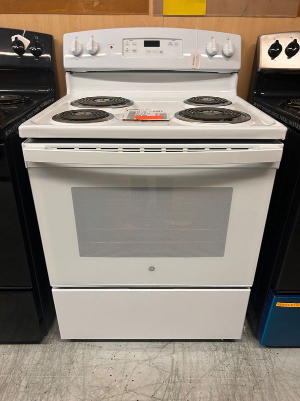 GE Range Coil White
