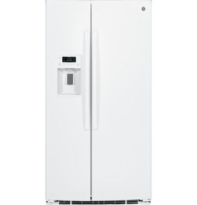 GE 25CFT White SBS-CLS