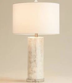 28" Shell Table Lamp