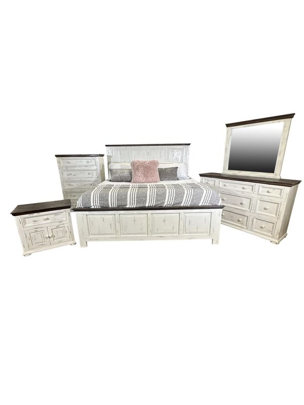 Allie Twin Bed DM, C, NS  -Split Nickel
