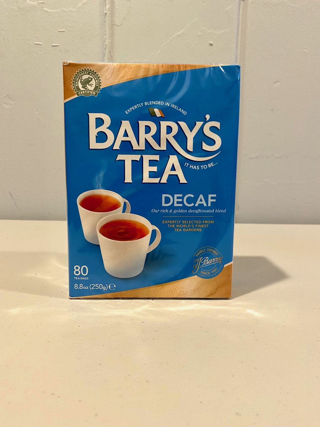 Barry&#39;s Tea Decaf 80ct 250g
