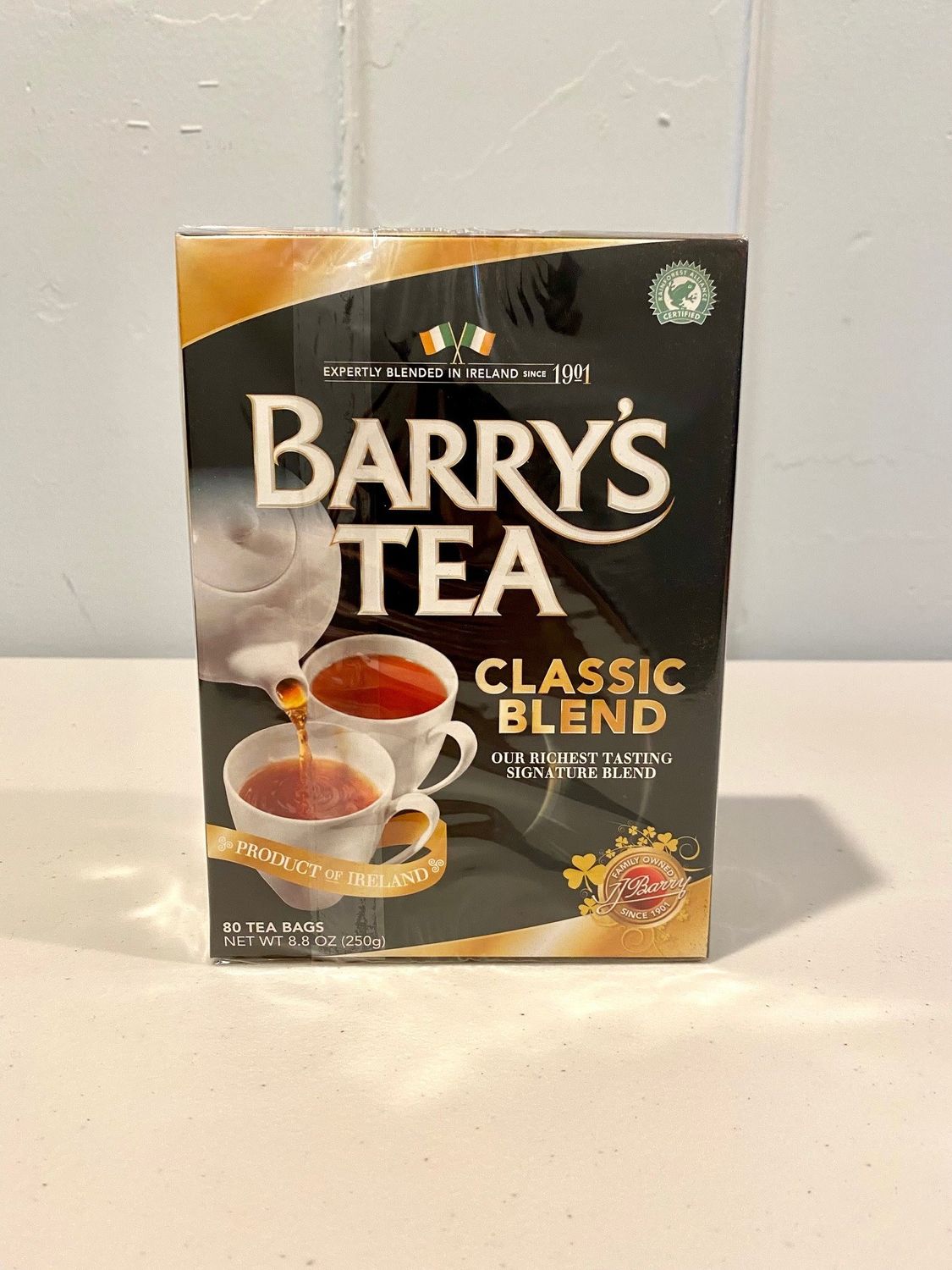 Barry&#39;s Tea Classic Blend/ Master Blend 80ct 250g