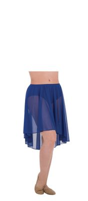 Body Wrappers Womens Hi-Lo Skirt, PS, DRY, 989