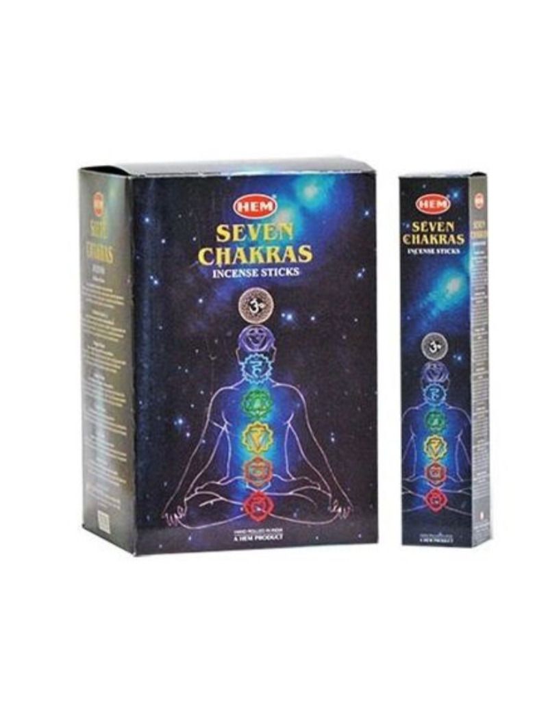 Seven Chakra HEM Incense Sticks