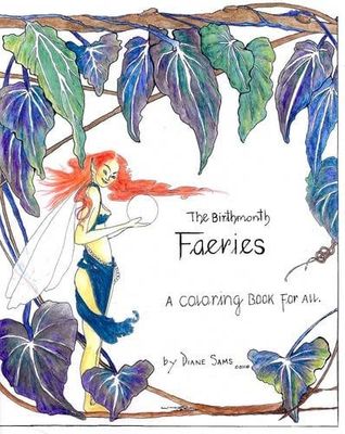 Birthmonth Faeries Coloring Book by Diane Sams