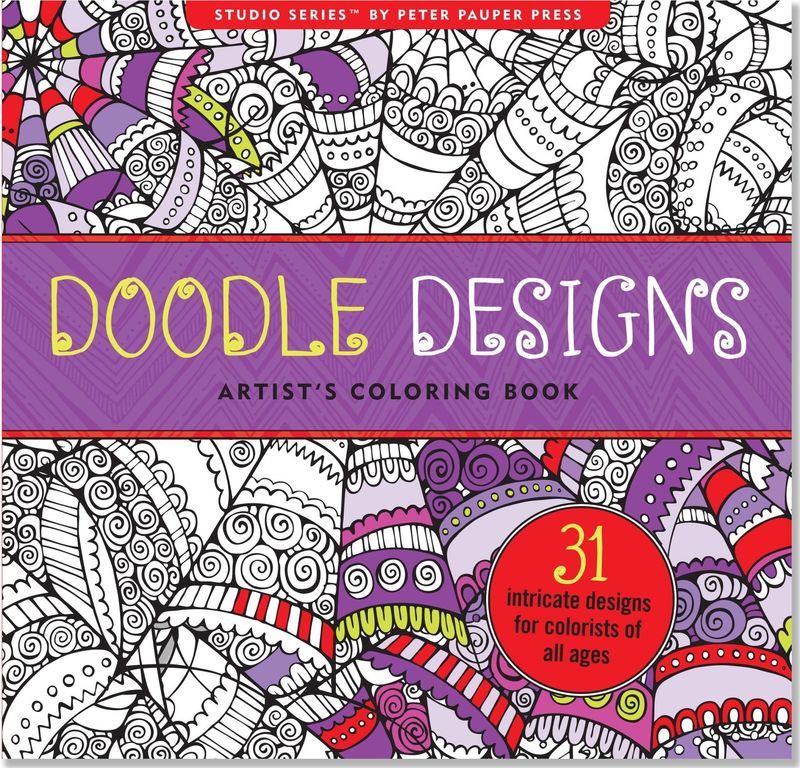 Doodle Designs Coloring Book by Studio Series