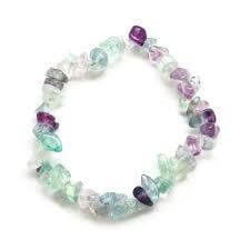 Fluorite - Chip Bracelet