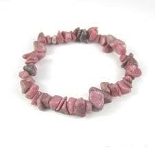 Rhodonite - Chip Bracelet