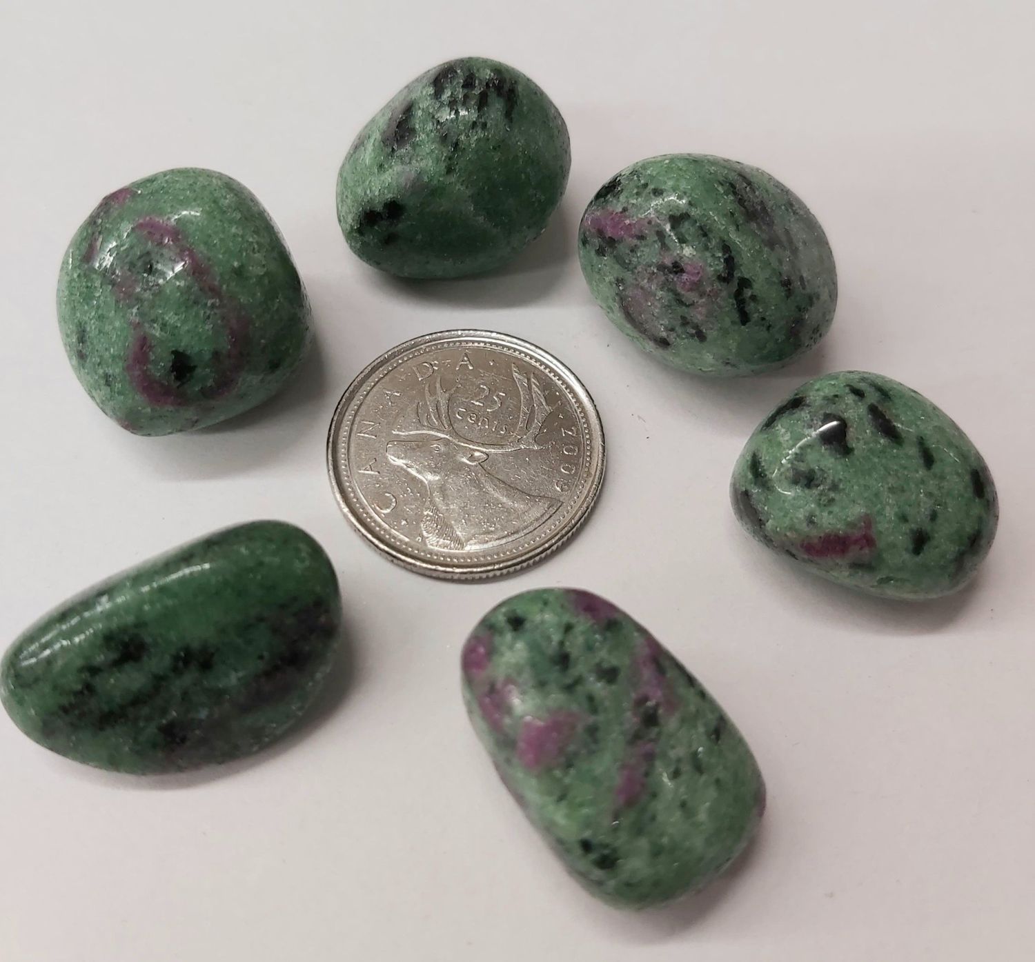 Ruby in Zoisite Tumbled Small