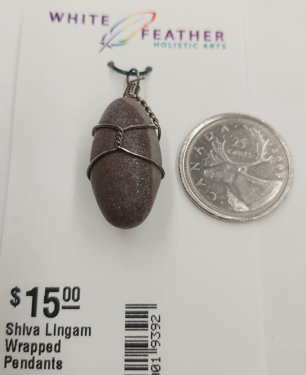 Shiva Lingam Wrapped Pendants