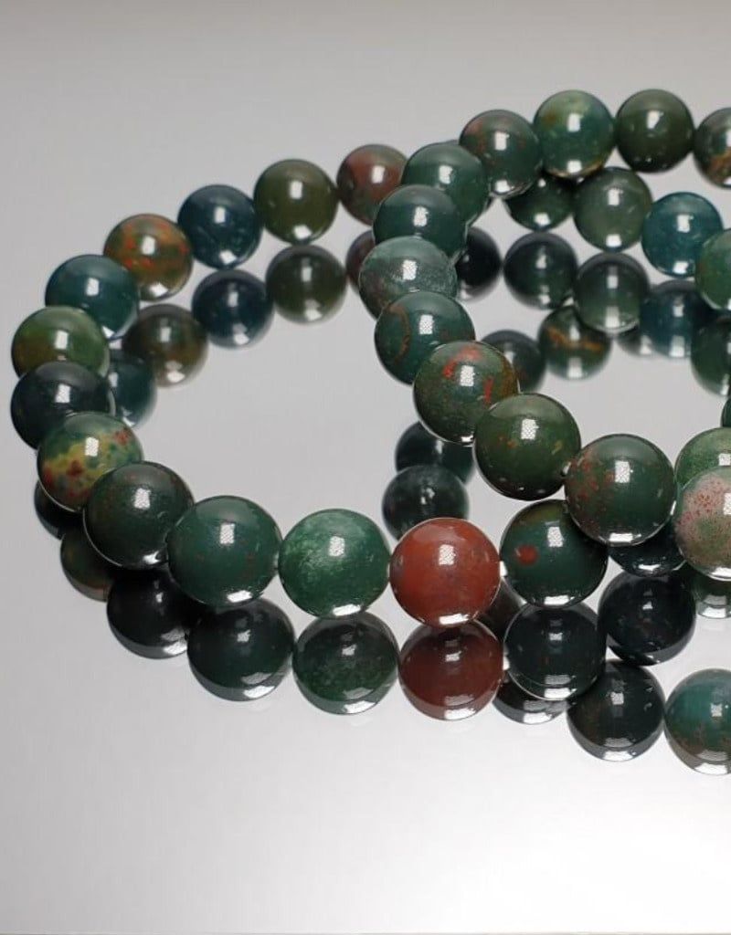 Bloodstone 8MM Bracelet