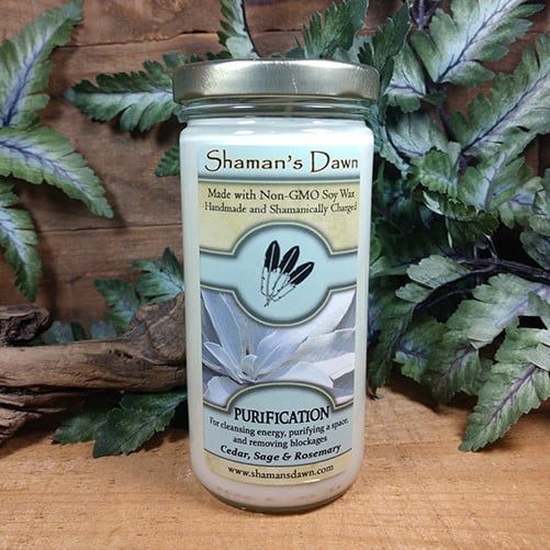 Shaman&#39;s Dawn Candle - Purification