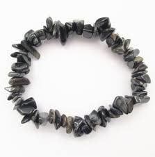 Blue Tiger&#39;s Eye - Chip Bracelet