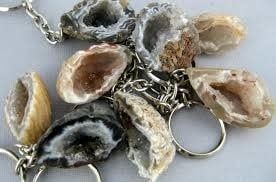 Mineral Keychains - Agate Geode