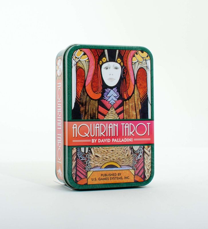 Aquarian Tarot in a Tin by David Palladini