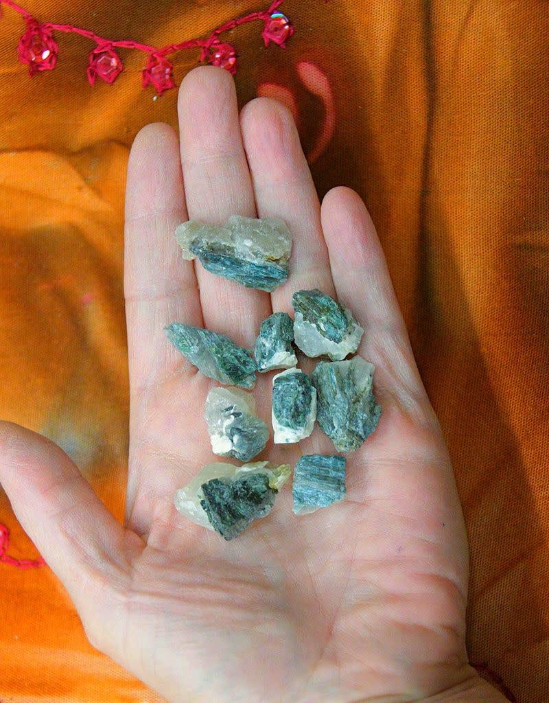 Indicolite Blue Tourmaline Raw Small $3