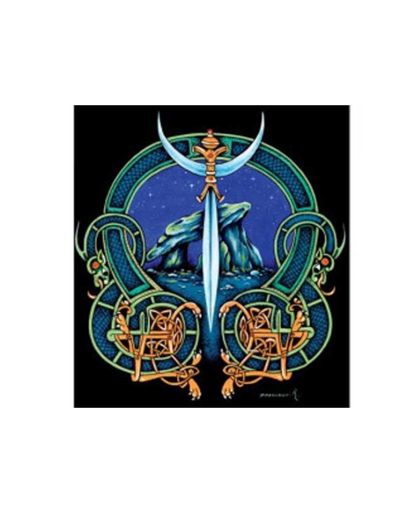 Celtic Sword - Greeting Card