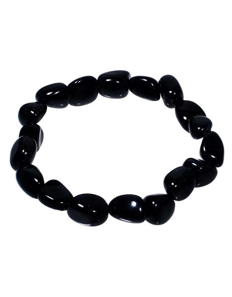Black Obsidian Nugget Bracelet