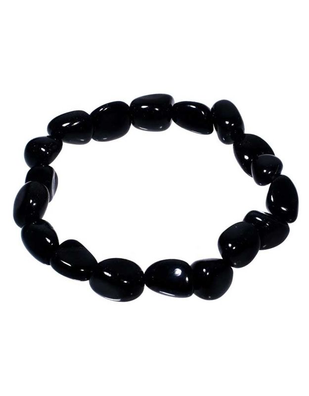 Black Obsidian Nugget Bracelet